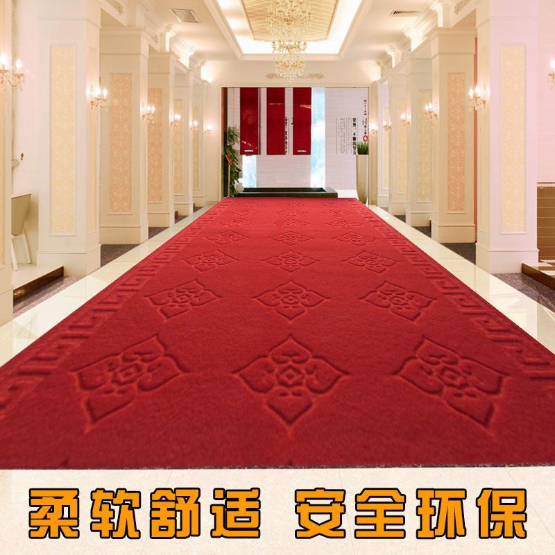 可裁剪PVC复合地垫蹭脚垫防滑垫垫子走廊过道防滑电梯红地毯定做_3_179 90宽度*10厘米 大红桃心