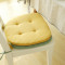 6634棉质学生椅垫加厚办公室椅子凳子垫子餐椅垫座垫地板坐垫_2 40x42cm±3cm 灰白条纹