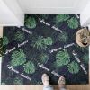 北欧ins入户口地垫进脚垫家用玄关入地毯可裁剪丝圈垫_3 50*120cm【可裁剪无压边】 藏花红