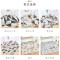 北欧简风垫玄关丝圈地垫可裁剪入户入脚垫家用大口地毯_1 40*60cm【常规压边】 黑白灰三角