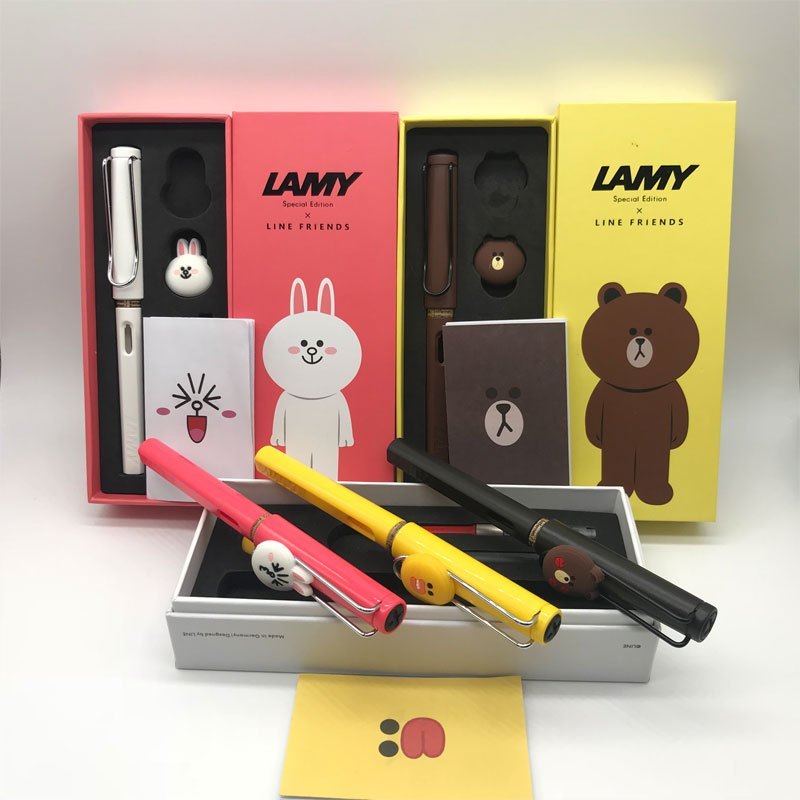 凌美(LAMY) 恒星钢笔布朗熊二代套装 单套装