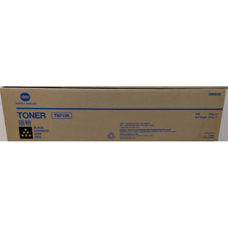 KONICA MINOLTA 柯尼卡美能达 黑色碳粉TN713K（适用于C659/759机型） 黑色