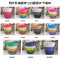VIERUODIS【10色大号】脏衣服收纳篮塑料藤编家用洗衣筐玩具收纳桶编织衣篓 特大（五色）高38直径41下底30