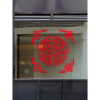 窗花剪纸福字墙贴橱窗贴大贴贴纸2020年鼠年新年春节元旦装饰 圆福20cm一个装（红色） 福字门贴_91