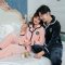南极人NanJiren睡衣女冬季加厚法拉绒韩版开衫长袖大码法兰绒家居服保暖秋冬套装T2005 XXL 男款深灰