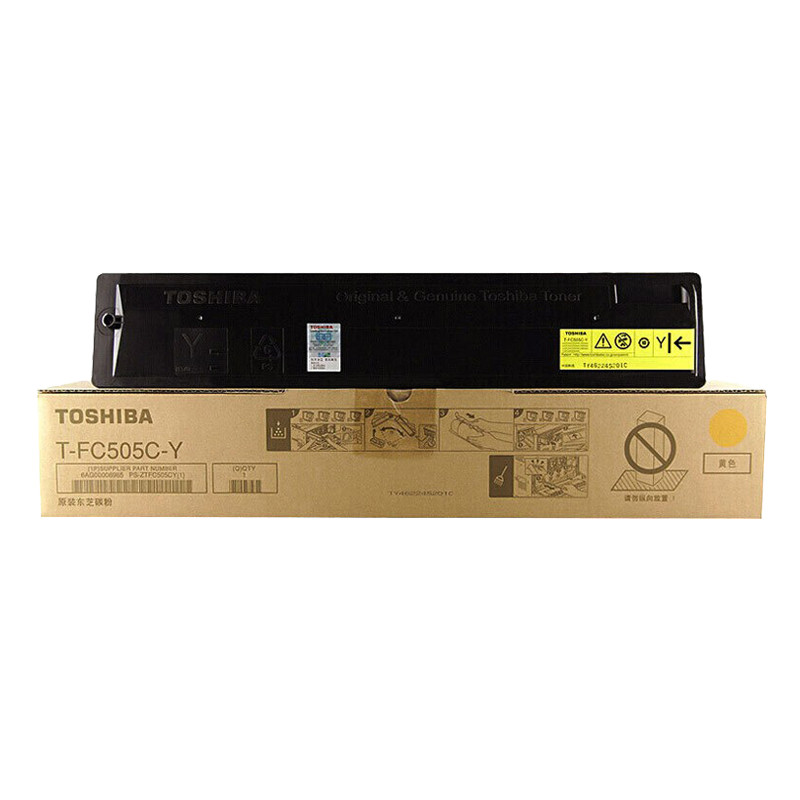 东芝（TOSHIBA）T-FC505C粉盒 适用东芝2000AC/2500AC/2505AC 数码一体机黄色（单位：件） 黄色