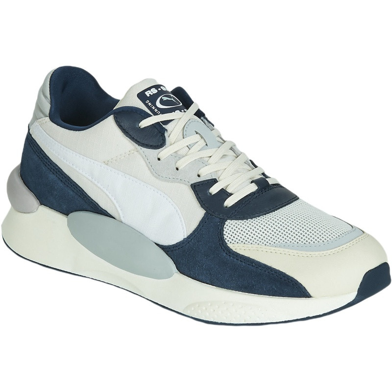 Puma/彪马男士休闲运动球鞋时尚板鞋男鞋白色灰色秋冬370230-02 白色/灰色 39