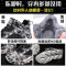【苏宁严选直播热卖大促发售】冬季男鞋运动鞋休闲老爹鞋高帮加绒保暖棉鞋大码48aj鸳鸯篮球_809 黑色(不加绒) 39