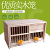 鸽具信鸽巢箱配对笼赛鸽巢鸽子配对笼巢箱实木鸽子笼鸟笼打笼_950 半百叶门70*40*40