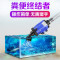 大型鱼缸洗沙换水器清洗工具电动洗砂吸污器吸便器抽粪器自动循环_1 默认尺寸 电动换水器10w+送14mm软管10米