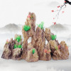 生态鱼缸造景套餐假山摆件装饰品小型创意水大型缸大号松皮石_2 默认尺寸 普通款-中号