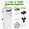 养龟盆乌龟缸带晒台养乌龟专用生态龟缸小型别墅家用豪华水陆创意_2 默认尺寸 大号缸标配.