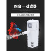 小型鱼缸过滤器增氧泵充氧泵打氧机三合一净水超静音循环加氧家用_1 默认尺寸 雨淋过滤HJ-311B黑色2W