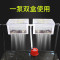 小型鱼缸乌龟龟缸过滤器低水位免换水浅水净水过滤盒大型家用自制 默认尺寸 【升级款】：大号基础套餐1