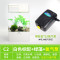 水培植物养鱼缸一体家用塑料创意懒人小型免换水桌面斗鱼专用客厅_1 默认尺寸 白色标配+绿藻球+氧气泵