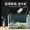 玻璃乌龟缸家用水陆缸带晒台别墅小大型鱼缸龟鱼混养缸乌龟专用缸_2 默认尺寸 大号龟缸（42*25*20）套餐四