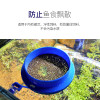 鱼粮投喂圈小型鱼儿喂食圈鱼儿鱼食投食圈水族箱漂浮喂食圈_1 默认尺寸 蓝色方形喂食圈