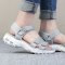 斯凯奇（SKECHERS）女鞋Dlites厚底增高凉鞋魔术贴运动休闲鞋凉鞋31514 31514-LTPK（女） 6.5（36.5码）