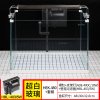 加宽超白玻璃鱼缸客厅小型生态水族箱水缸中型桌面金鱼缸 默认尺寸 金晶超白玻璃HEK-480+灯+过滤器