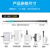 鱼缸擦磁力刷擦鱼缸神器清理清洁工具清洗玻璃擦擦缸器磁力 默认尺寸 小号带刀片