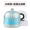 鱼缸迷你吸便器小型生化棉过滤器反气举气动式过滤设备_1_42 默认尺寸 单个水妖精+过滤棉一套（2片）