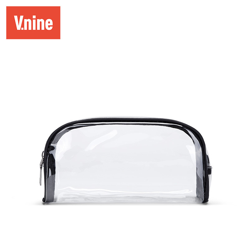 第九城（V.NINE） 化妆包女防水多功能洗漱包健身温泉洗澡包出差旅行收纳袋子 小号