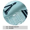 北欧简约窗帘客厅卧室儿童房窗帘网红ins遮光飘窗挂钩窗帘纱帘_1 定制联系客服可上门测量&middot;安装 绣花城堡(浅蓝)窗帘