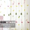 北欧风ins新款窗帘客厅卧室创意飘窗网红定制隔断帘遮光挂帘 宽1.3高1.8挂钩【高度免费裁剪】 绣花火烈鸟纱帘