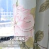 美式乡园风格客厅窗帘布落地窗卧室飘窗窗帘定制棉麻亚麻布艺 宽2.5高2.6挂钩【高度免费裁剪】 蓝底夏暖纱帘