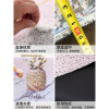 北欧ins丝圈地垫入户可裁剪口地毯垫家用简约现代脚垫进_2 50*120cm 多样六边形可裁丝圈地垫