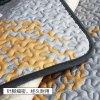 现代简约灰色布艺四季通用沙发垫北欧沙发罩全包家用防滑沙发 90*210cm 秋叶咖色沙发垫