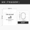 北欧风ins浴帘洗澡间干湿分离防水布淋浴房浴缸隔断帘免打孔套装_2 默认尺寸 迷你浴缸浴帘200宽*高180cm挂钩