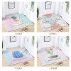 北欧丝圈地垫入户进可裁剪家用地毯玄关客厅塑料pvc免洗垫 80*120cm 巨型多肉可裁丝圈地垫