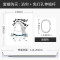 浴帘儿童浴室防水布隔断挂帘卫生间干湿分离个性创意窗帘 默认尺寸 【套餐含杆优惠10元】150*180cm