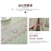 餐桌布长方形家用正方形桌布布艺棉麻北欧韩现代简约餐桌椅子套罩 餐桌布130*180cm（中间加绣花） 梦达伦-蓝色
