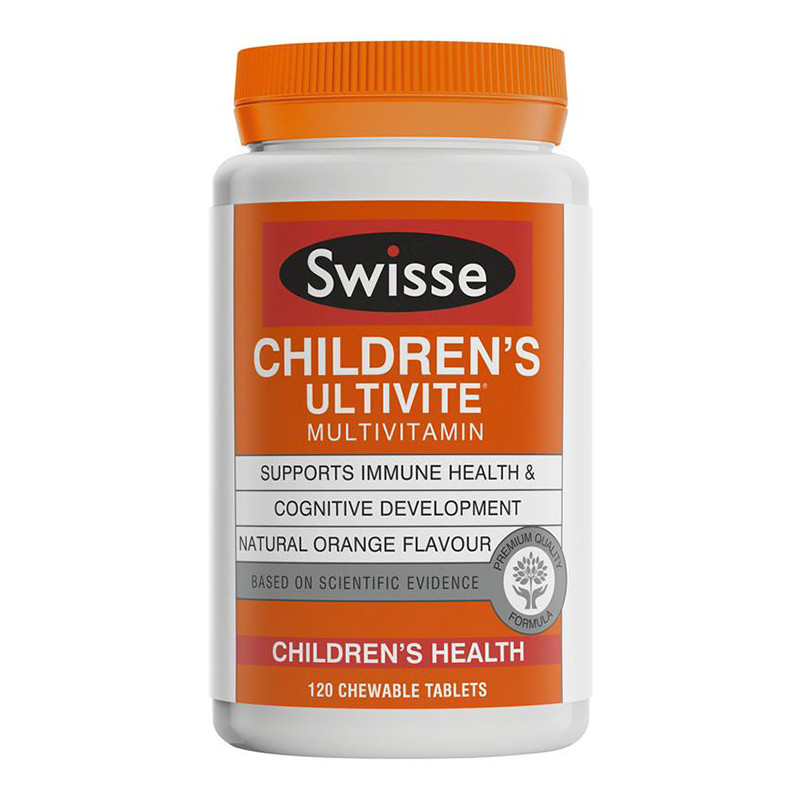 Swisse儿童复合维生素营养咀嚼片120粒