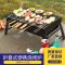 【优先发货】烧烤架户外木炭烧烤炉子家用便携BBQ加厚烤肉箱全套工具3一6人 小号（35x27x20cm）1-3人套餐三：铁网烧烤架+9件