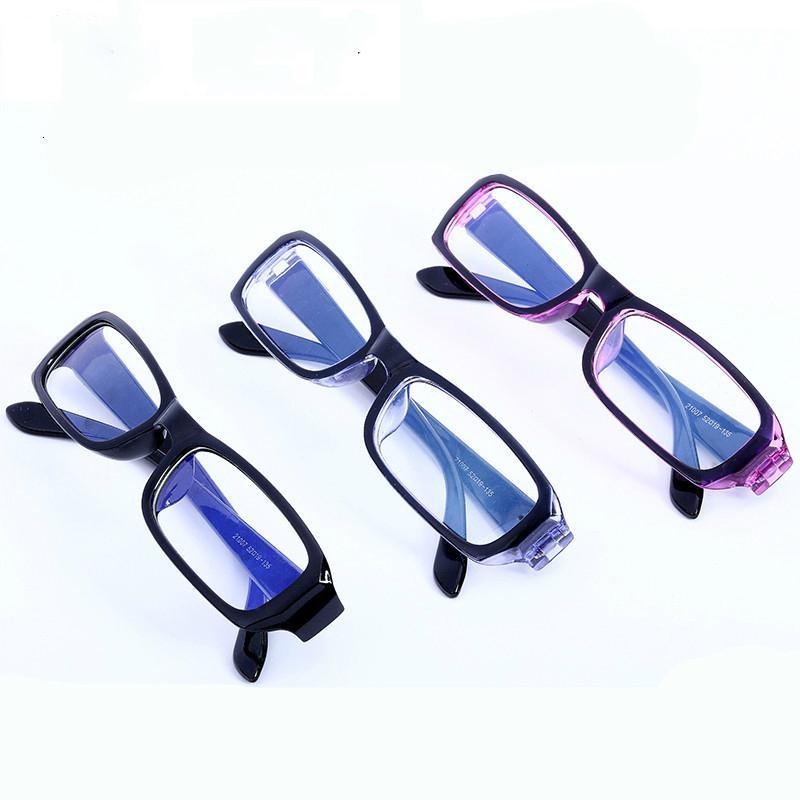 男女款近视眼镜全框架成品带镜片-100-150-200-300-400-500-600度_66_206 外黑内紫配1.67非球近视镜片