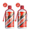 茅台 (MOUTAI ) 贵州茅台酒 茅台飞天2024年 酱香型白酒 53度 500ml*2