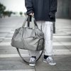 旅行包男女手提大容量短途行李包朵徕男轻便单肩干湿分离运动健身包