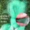 【优先发货】进口绿丝三层渔网1.5米到6米高白条网加粗粘网沉网沾网挂网 绿丝5米4指100米沉网