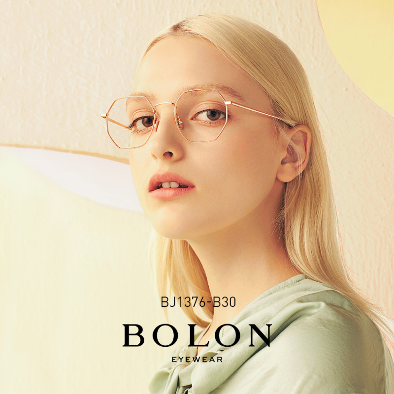 BOLON暴龙2020年新品钛金属光学镜架潮流时尚近视眼镜框男女BJ1376 BJ1376B30