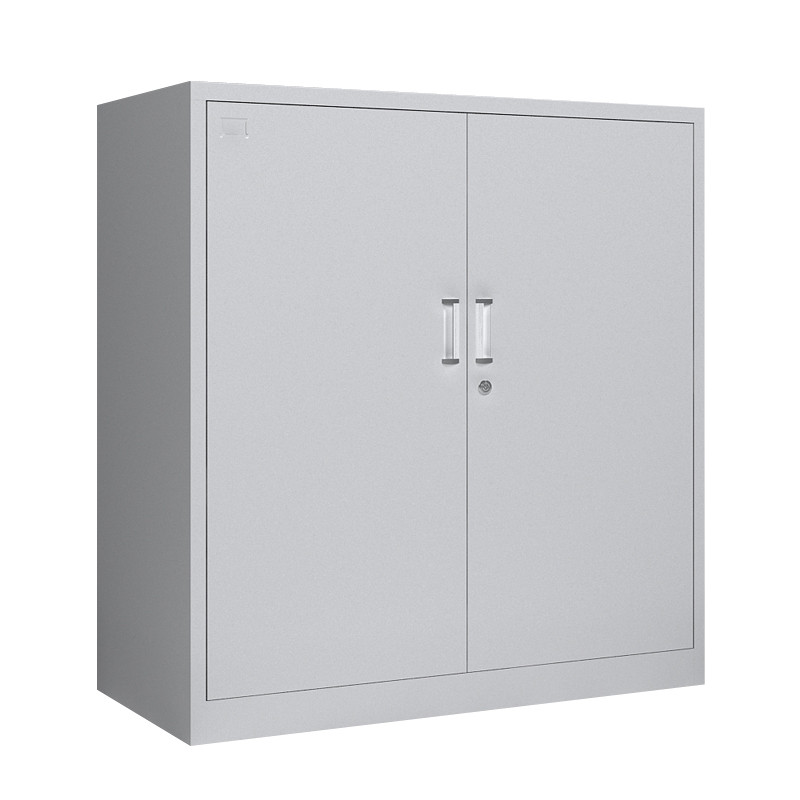 巨高办公家具中二斗上下铁门铁皮文件档案柜高清实拍图