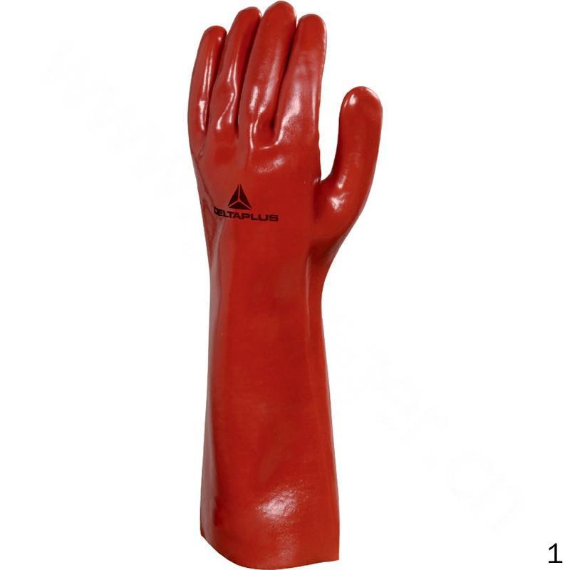 代尔塔( Delta ) 201402 PVC手套，40cm 5副