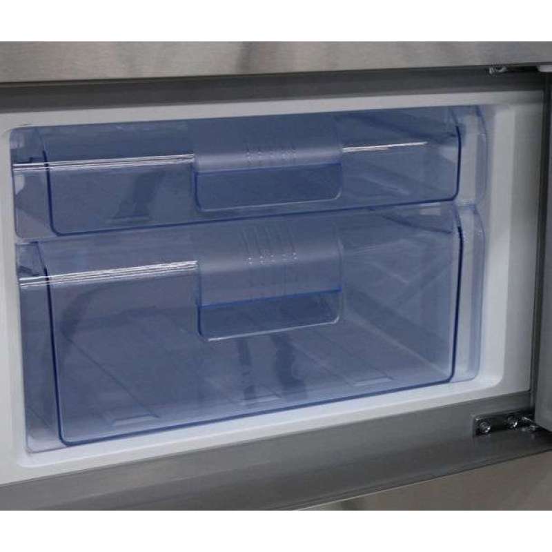 容声ronshenbcd212msa212升三门冰箱不锈钢色