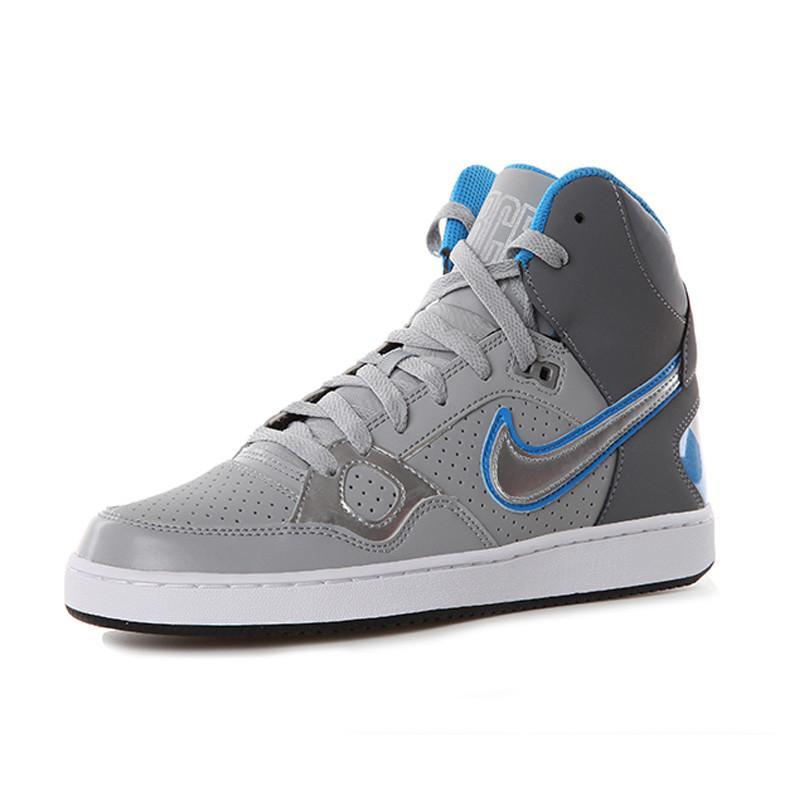 正品nike 耐克 2014新款 高帮篮球鞋 616281009 浅灰色 41码