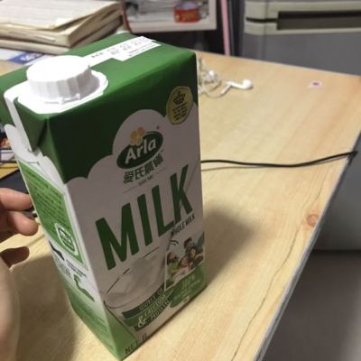 Arla爱氏晨曦 全脂纯牛奶1L*12盒整箱 德国进口晒单图