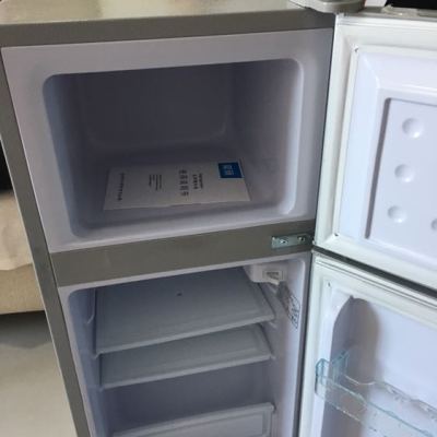 夏新(AMOI)BCD-118升 小冰箱家用节能 小型冰箱家用双门冰箱 冷藏冷冻电冰箱晒单图