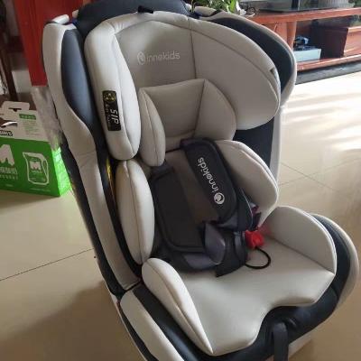 innokids儿童安全座椅汽车用0-12岁0-25KG婴儿宝宝4周可坐躺isofix硬接口钢架骨360度旋转双向安装 魔力灰（isofix硬接口款）晒单图