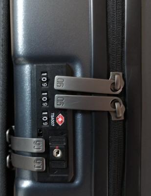 小米（MI）90分 拉杆箱 高弹性万向静音轮旅行箱 TSA海关锁简约商务登机箱钛金灰 20寸晒单图